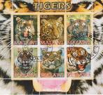 Timbres animaux tigres o, Envoi, Affranchi