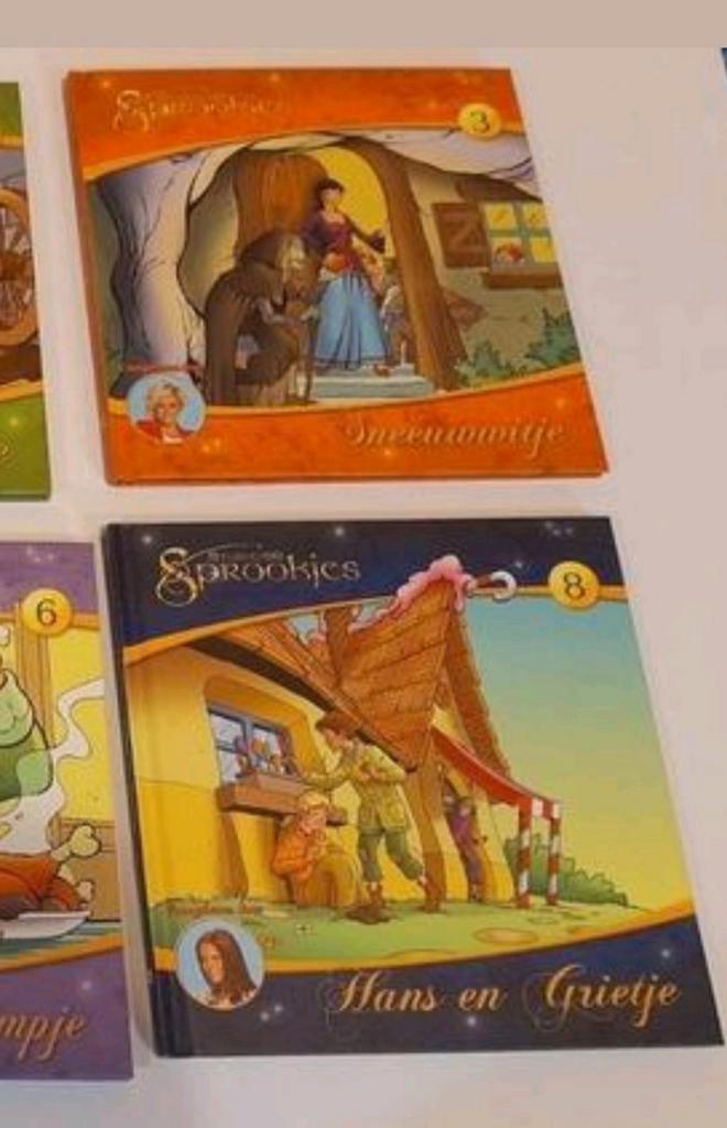 2 studio100 sprookjesboeken met luisterboek op cd, Boeken, Luisterboeken, Cd, Kind, Ophalen of Verzenden