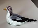 Paire de mouettes en verre style MURANO, Antiquités & Art, Enlèvement ou Envoi