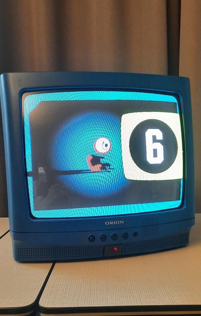 Portable Vintage Color Tv, TV, Hi-fi & Vidéo, Télévisions vintages, Enlèvement ou Envoi, Comme neuf, Moins de 40 cm, Autres marques