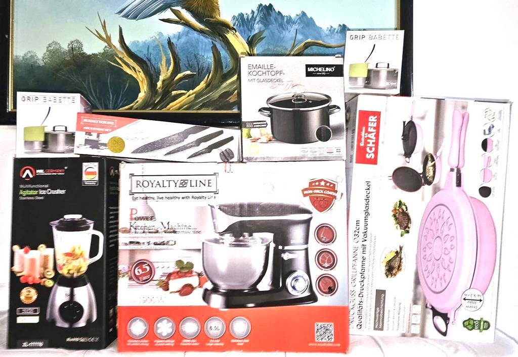 Appareils de cuisine 7 pièces, Timbres & Monnaies, Timbres | Timbres thématiques, Autres thèmes, Enlèvement ou Envoi