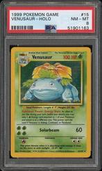 15/102 base venusaur psa 8, Ophalen of Verzenden, Foil