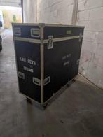 Grote flightcase op wielen., Ophalen, Gebruikt, Percussie, Flightcase