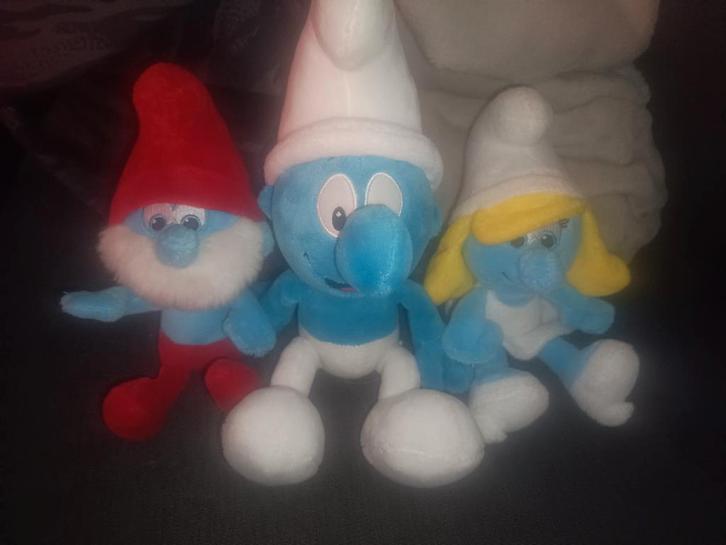 Smurfen  beertjes bundel - grote smurf / smurfin en smurf, Verzamelen, Smurfen, Grote Smurf, Ophalen of Verzenden