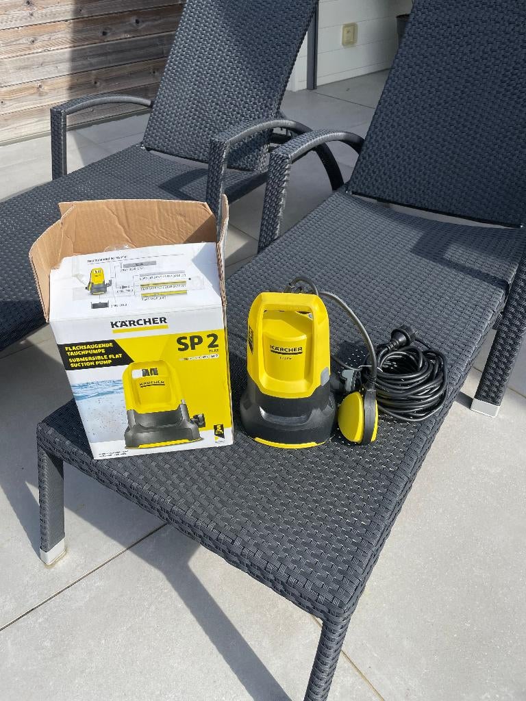karcher dompelpomp SP2, Ophalen, Dompelpomp