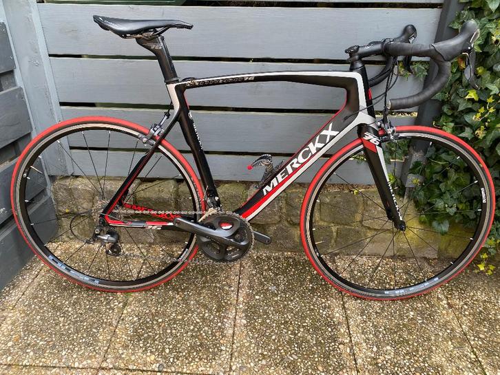 VÉLO DE ROUTE MERCKX SAN REMO 76 EN CARBONE 55 cm., Vélos & Vélomoteurs, Vélos | Vélos de course, Utilisé, 15 à 20 vitesses, 28 pouces