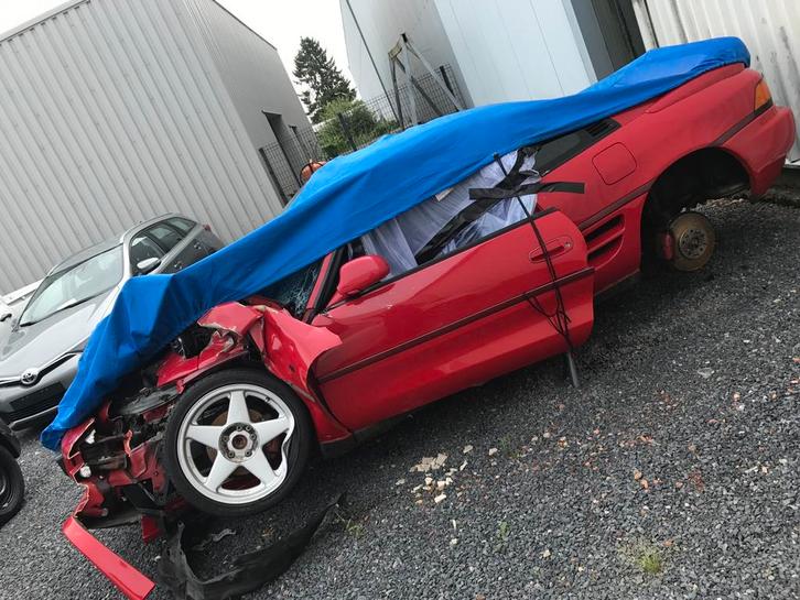 Schade auto mr2 sw20, Autos, Toyota, Particulier, MR2, Essence, 2 portes, Rouge