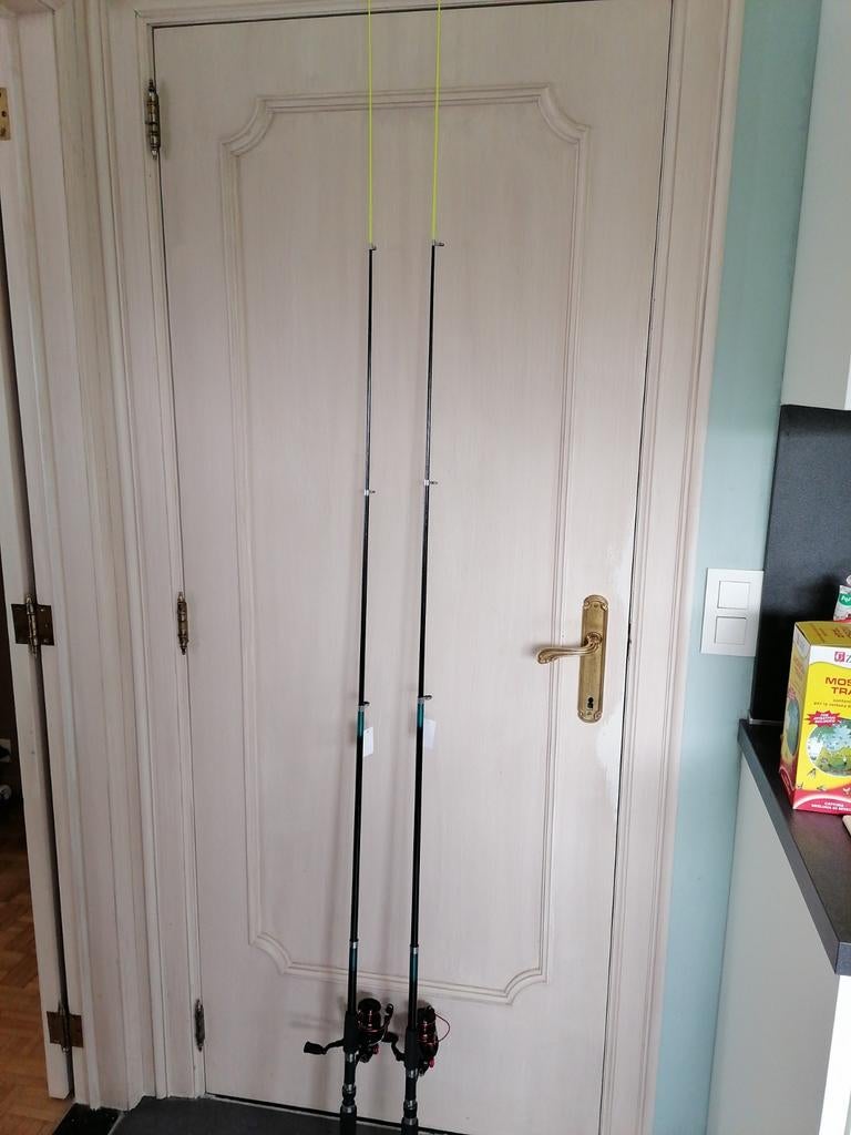 2 WERPHENGELS MET MOLEN. NIEUW, Watersport en Boten, Hengelsport | Algemeen, Ophalen of Verzenden, Nieuw, Werphengel