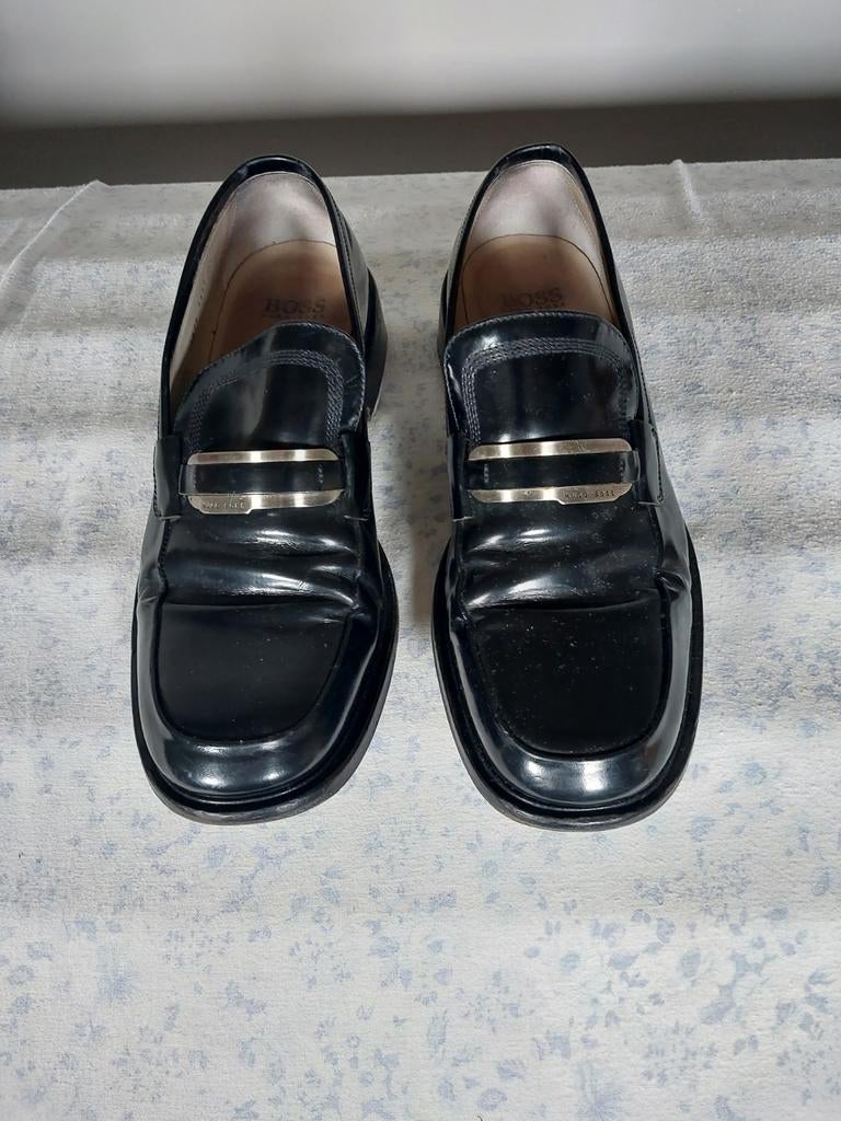 Mocassins Hugo Boss taille 45, Vêtements | Hommes, Chaussures, Enlèvement ou Envoi, Noir, Flâneurs