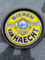 Emaille plateau Haecht, Enlèvement, Utilisé, Panneau publicitaire