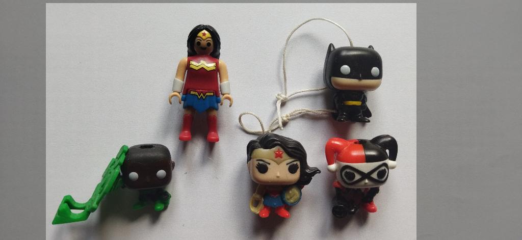 Funko (poppetjes) (microformaat 3,5cm) Batman ..., Ophalen of Verzenden, Zo goed als nieuw, Los Playmobil