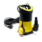Dompelpomp geel | 7.000 liter/uur | met vlotter, Tuin en Terras, Tuinslangen, Ophalen of Verzenden, Nieuw