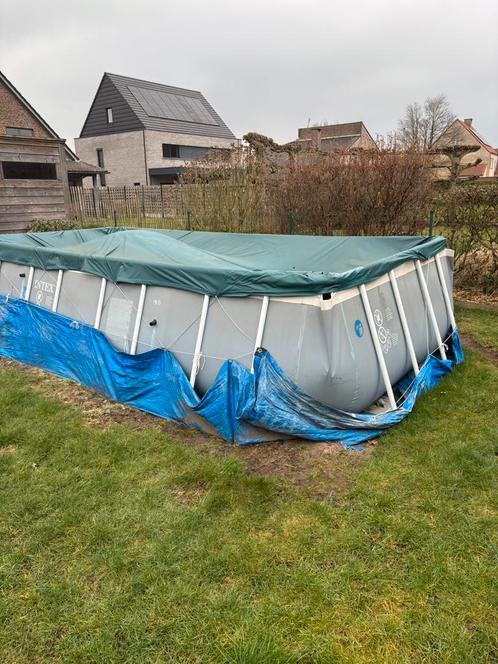 Intex Zwembad + Accesoires, Tuin en Terras, Zwembaden, Gebruikt, Ophalen