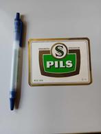 Bieretiket S Pils Staceghem Harelbeke, Verzamelen, Ophalen of Verzenden, Gebruikt, Overige typen