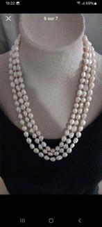 Sautoir véritables perles d'eau douce baroque, Comme neuf, Enlèvement ou Envoi