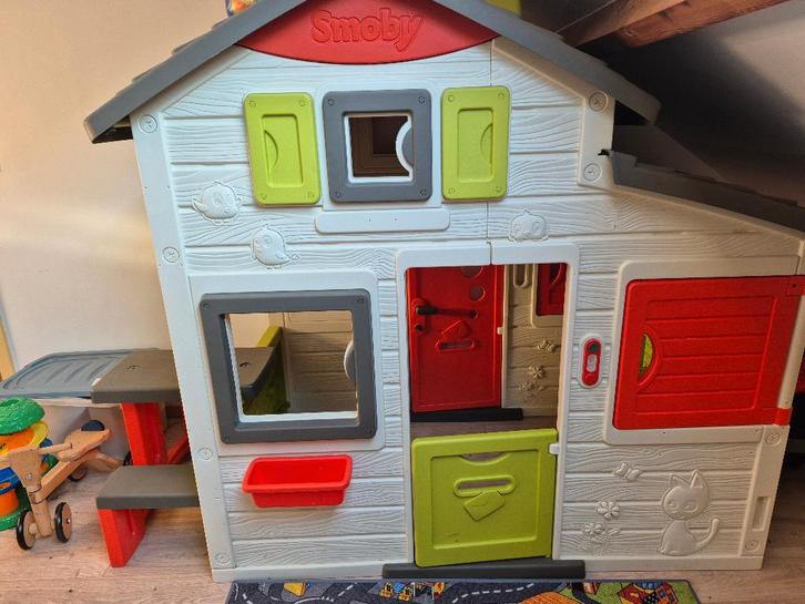 Maison smoby, Enfants & Bébés, Jouets | Extérieur | Cabanes d'enfant, Utilisé, Plastique, Enlèvement ou Envoi