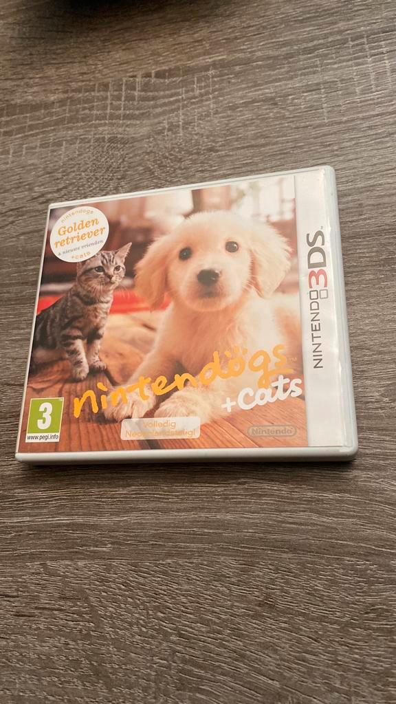 nintendogs + cats: Golden Retriever & New Friends, Games en Spelcomputers, Games | Nintendo 2DS en 3DS, Zo goed als nieuw, Simulatie