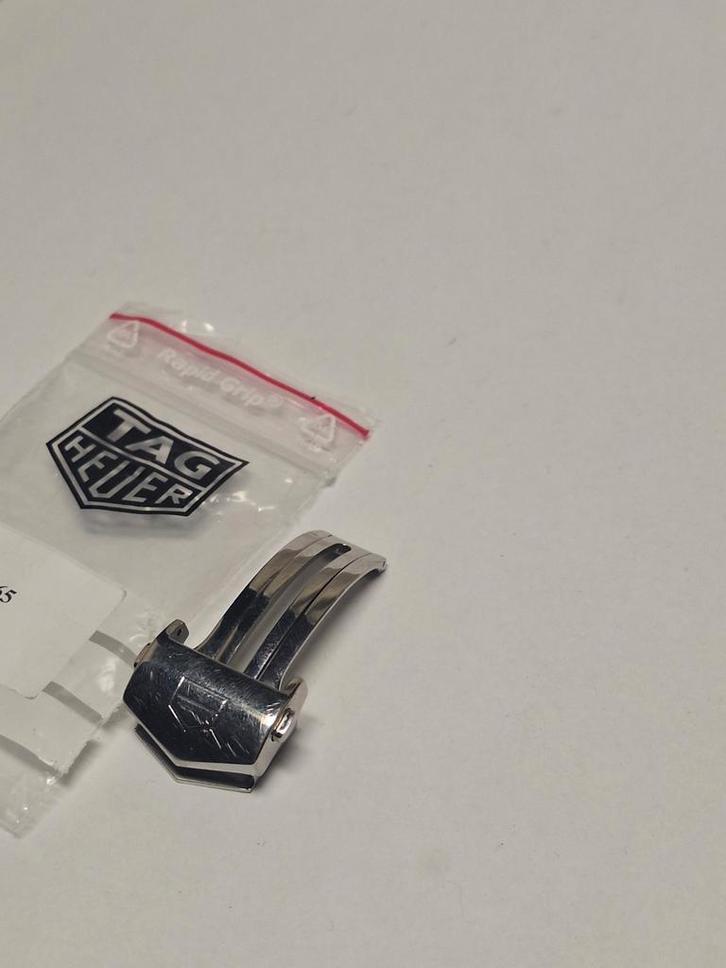 Zeer nette FC 5065 Tag Heuer Folding Buckle 18 mm, Handtassen en Accessoires, Horloges | Heren, Nieuw, Polshorloge, Ophalen of Verzenden