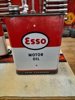 oude lege oliekan | Esso Standard Motor Oil, Verzamelen, Merken en Reclamevoorwerpen, Verzenden, Gebruikt, Overige typen