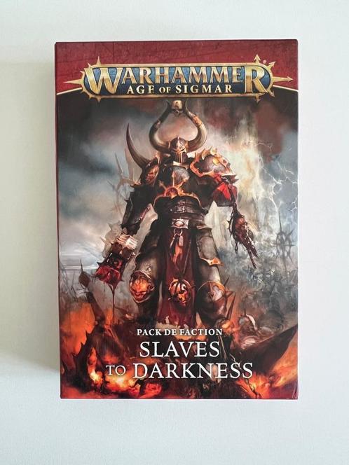 Pack de faction Warhammer Age of Sigmar Slaves to Darkness, Hobby en Vrije tijd, Wargaming, Nieuw, Warhammer, Accessoires, Ophalen of Verzenden