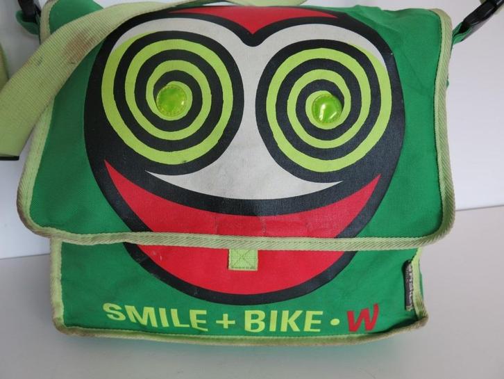 Smile+bike Walter Van Beirendock fietstas, Fietsen en Brommers, Fietsaccessoires | Fietstassen, Gebruikt, Ophalen of Verzenden