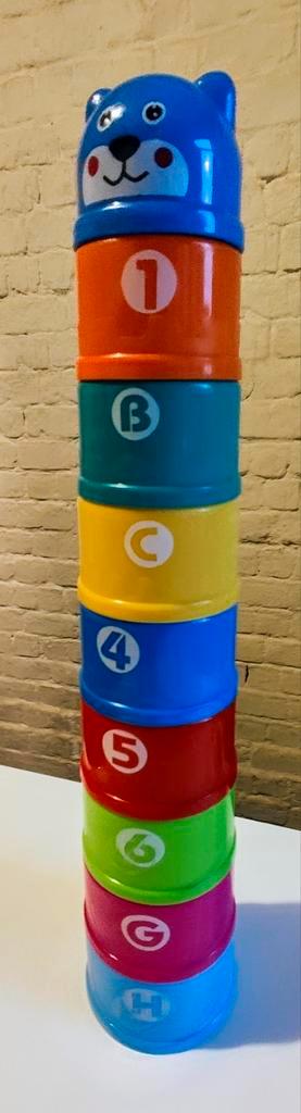 Gobelets empilables en forme d'ours pour enfants, 9 pièces,, Enfants & Bébés, Jouets | Jouets de bébé, Comme neuf, Baby Gym, Enlèvement