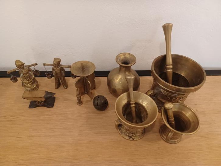 Koperen en andere spullen, Antiek en Kunst, Antiek | Brons en Koper, Koper, Ophalen of Verzenden
