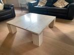 Travertin salontafel, Huis en Inrichting, 50 tot 100 cm, Minder dan 50 cm, Gebruikt, Ophalen