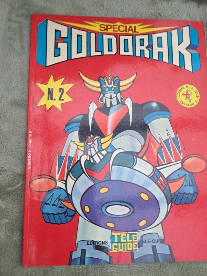 GOLDORAK VINTAGE SPECIAL NR. 2 TELEGIDS TOEI 1978 A2, Boeken, Stripverhalen, Gelezen, Eén stripboek, Ophalen of Verzenden