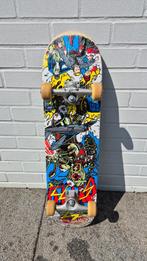 Skateboard in hout oxelo, Sport en Fitness, Skateboarden, Ophalen, Gebruikt, Skateboard