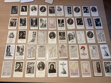 50 doodsprentjes, gestorven 1940-1945 beschikbaar voor biedingen