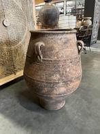 Antieke Griekse Kruik Terracotta 18e Eeuws Uniek Exemplaar, Enlèvement ou Envoi