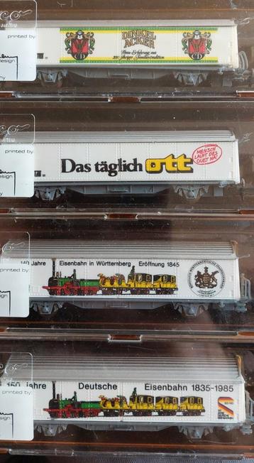 NLK 0620 4 SPECIALE UITGAVE WAGONS 1/160 beschikbaar voor biedingen