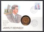 Postzegels diverse thema's: President Kennedy / kantklossen, Ophalen of Verzenden, Overige thema's