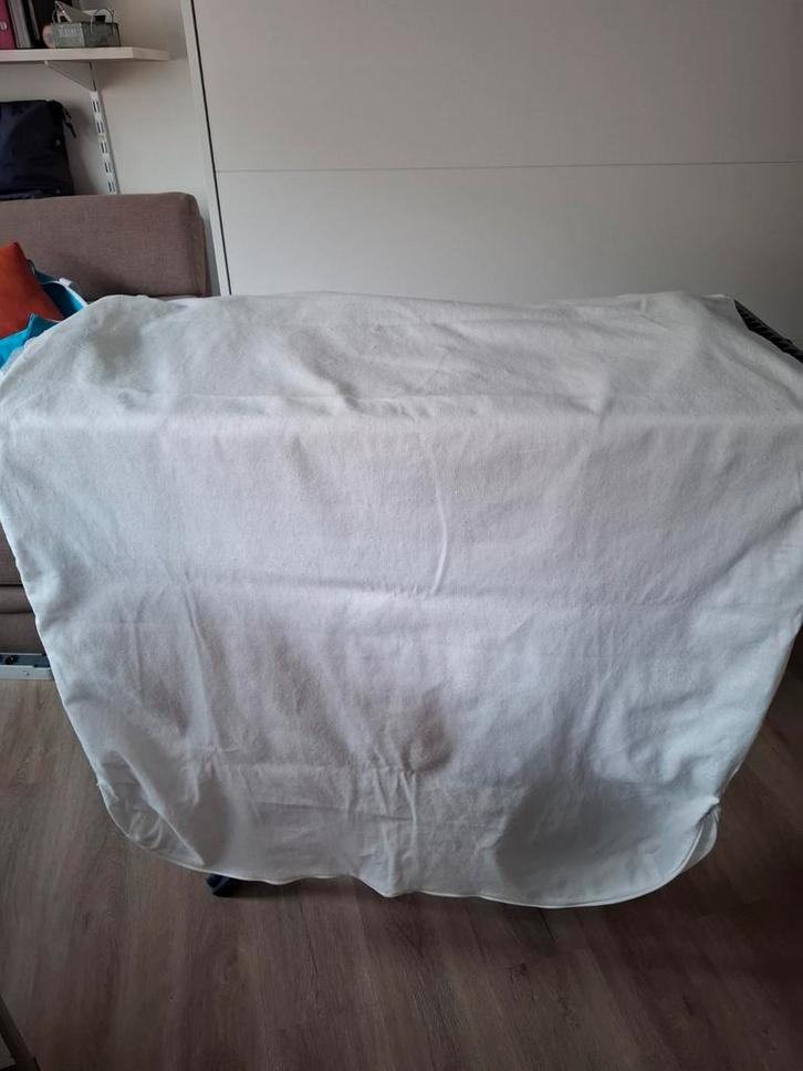 Matrasbeschermer voor een persoonsbed, Huis en Inrichting, Slaapkamer | Beddengoed, Gebruikt, Overige typen, Eenpersoons, Wit
