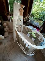 Stokke sleepi Italiaanse babybed + wieg + toebehoren, Kinderen en Baby's, Ophalen, Zo goed als nieuw, Wit