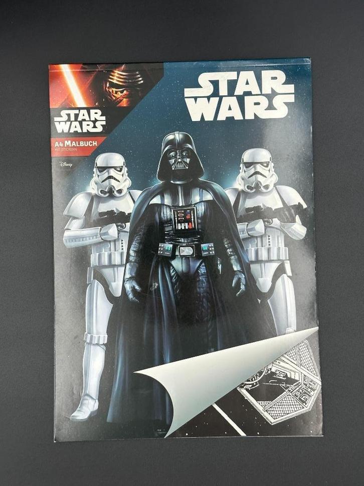 Disney Star Wars Kleurboek met Stickervel, Verzamelen, Star Wars, Zo goed als nieuw, Overige typen, Ophalen of Verzenden