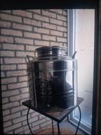 Inox vat profetioneel voor olijfolie, Ophalen of Verzenden