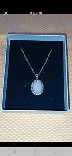 925 sterling zilveren hanger met grote Ethiopische opaal, Nieuw, Ophalen of Verzenden, Met edelsteen, Zilver