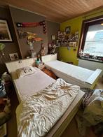 Chambre à coucher complète avec 2 lits d’une personne, Comme neuf, Enlèvement, Une personne