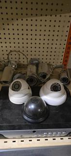 Monacor bewakingscamera (8 camera's + opnamesysteem), Audio, Tv en Foto, Videobewaking, Ophalen