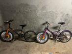 2 fietsen 20 inch 45€ samen, Fietsen en Brommers, Fietsen | Jongens, Ophalen, Gebruikt, B-Twin, Handrem