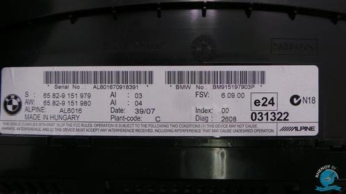 B.M.W. 3 SERIES E91 [RADIO_DISPLAY] 2006, Auto-onderdelen, Overige Auto-onderdelen, Gebruikt, ARN erkend, Stiba lid, Erkend duurzaam