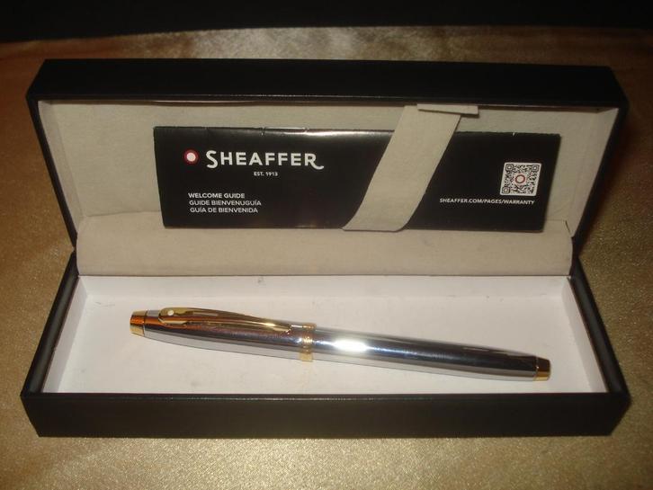 SHEAFFER Beau Porte-Plume avec Boîte, Verzamelen, Pennenverzamelingen, Zo goed als nieuw, Vulpen, Sheaffer, Met doosje, Ophalen of Verzenden