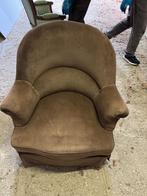 antieke vintage Bergere fauteuil stoel crapaud, Ophalen
