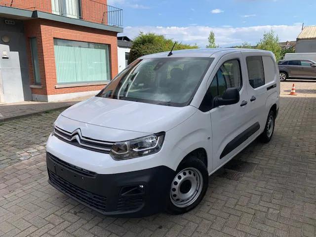 Citroën Berlingo 1.5 BlueHDI Dubbele Cabine AUTOMAAT, Auto's, Citroën, Bedrijf, Te koop, Berlingo, ABS, Airbags, Airconditioning