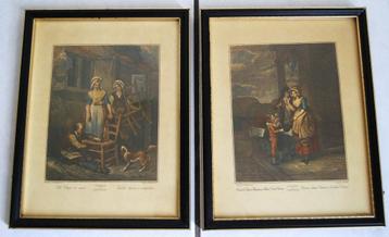 2 prints Cries of London - Francis Wheatley (1747-1801) beschikbaar voor biedingen