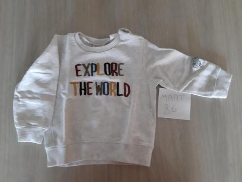 Bloesjes met lange mouwen (4 stuks), maat 86, Kinderen en Baby's, Babykleding | Maat 86, Gebruikt, Jongetje, Truitje of Vestje