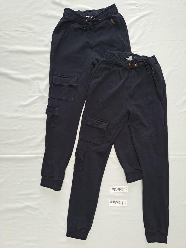 Esprit zwarte trainingsbroek maat 164, Kinderen en Baby's, Kinderkleding | Maat 164, Gebruikt, Jongen, Broek, Ophalen of Verzenden