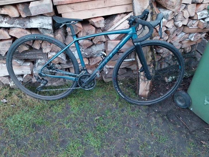 Ridley alu gravel, cyclocross fiets met klikschoenen maat 39, Vélos & Vélomoteurs, Vélos | Garçons, Enlèvement